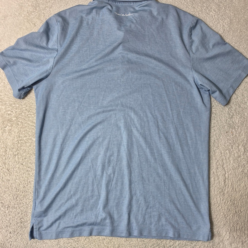 2 Pack! TravisMathew Polos Mens XL‎ Red Blue Bundle Short Sleeve Golf Athletic - Picture 13 of 14